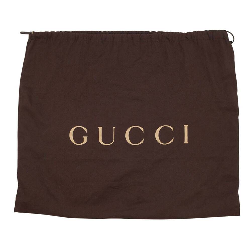 GUCCI Brown Leather Shoulder Bag - Picture 15 of 15